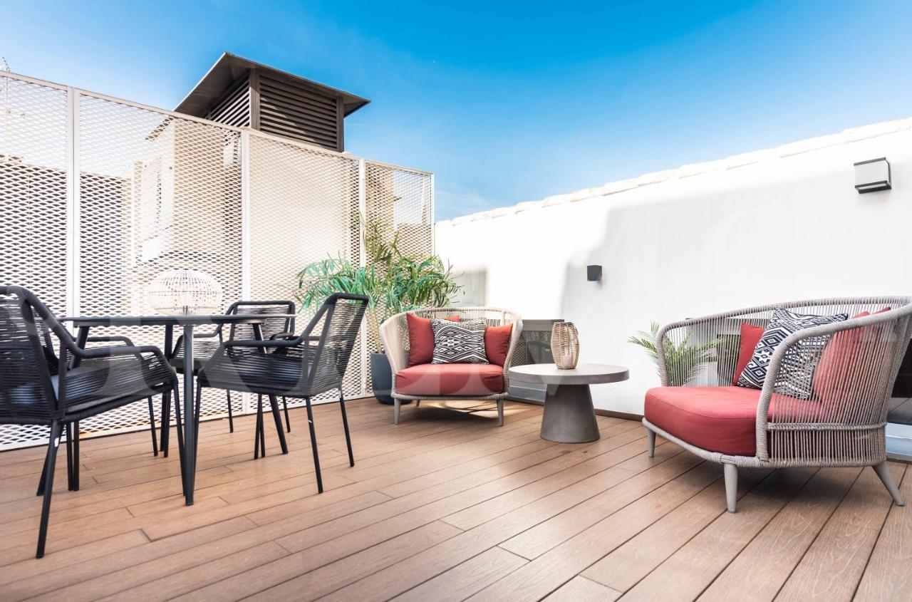 Penthouse Suite With Rooftop In The Heart Of Malaga By Rems Eksteriør bilde
